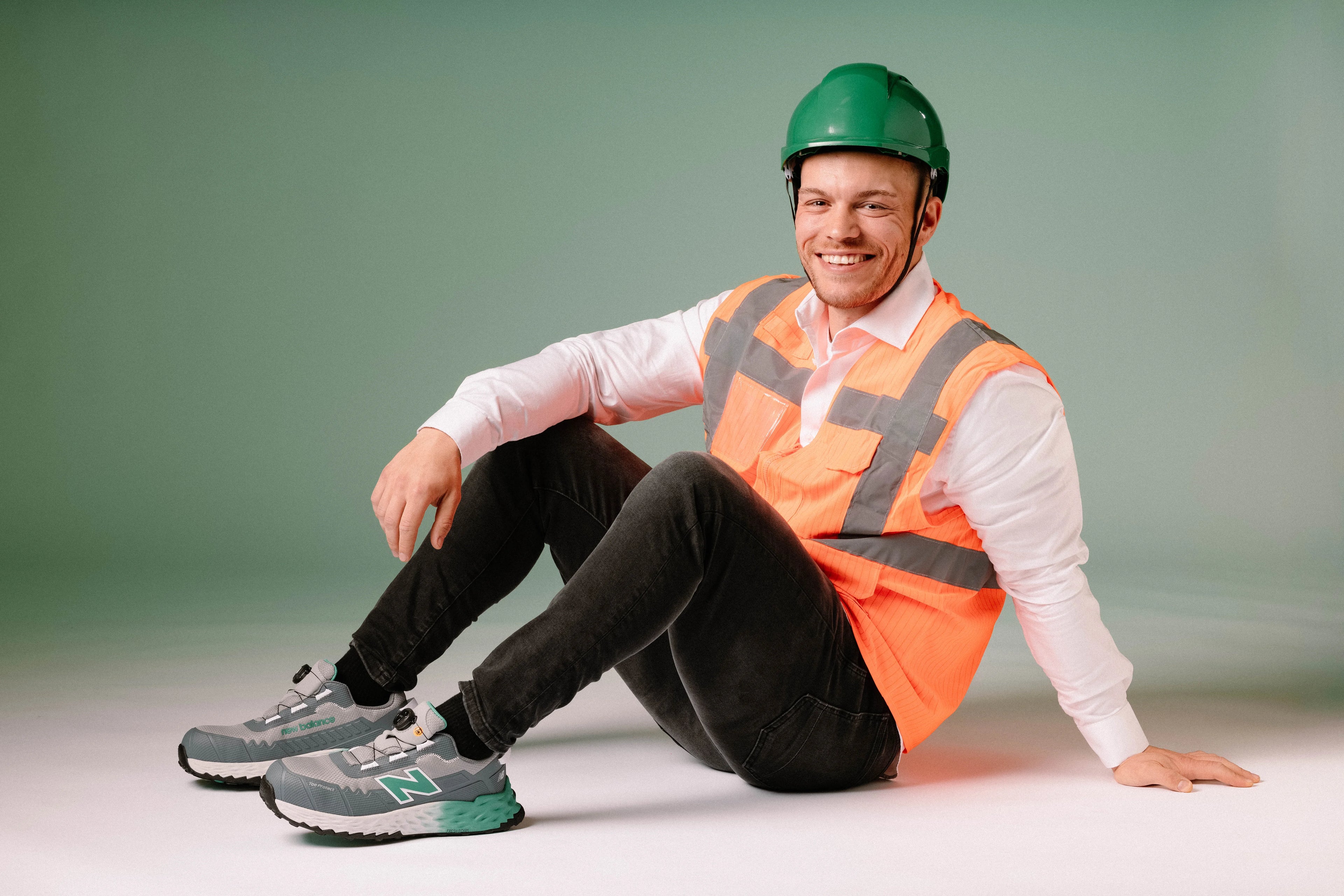 New Balance Cremorne BOA Safety shoes S3L, alloy / green (13)