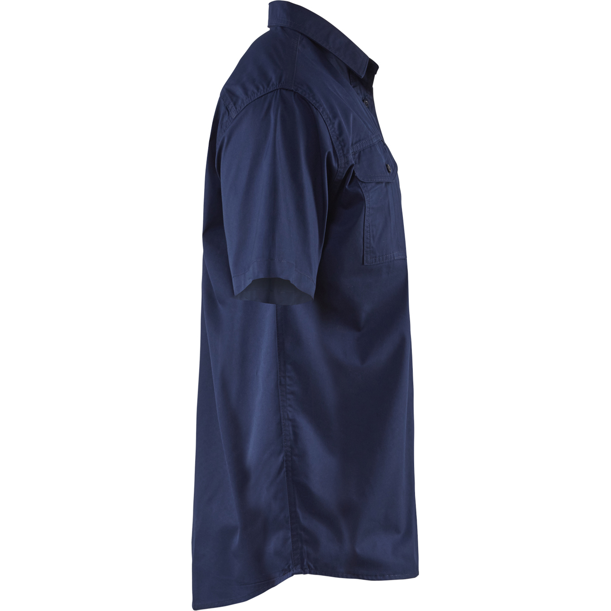 Blaklader Short Sleeve Shirt, Navy Blue (2)