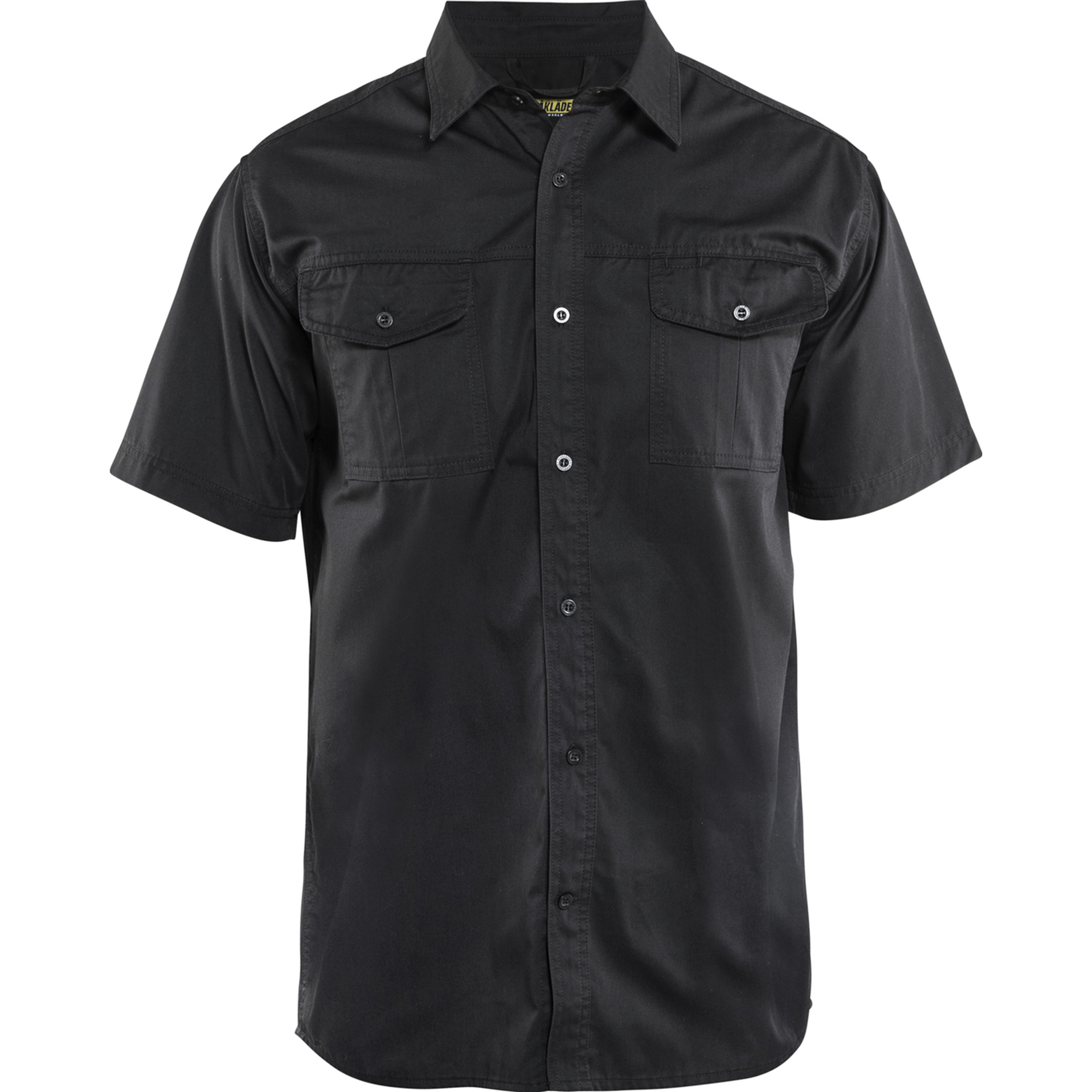 Blaklader Short Sleeve Shirt, Black
