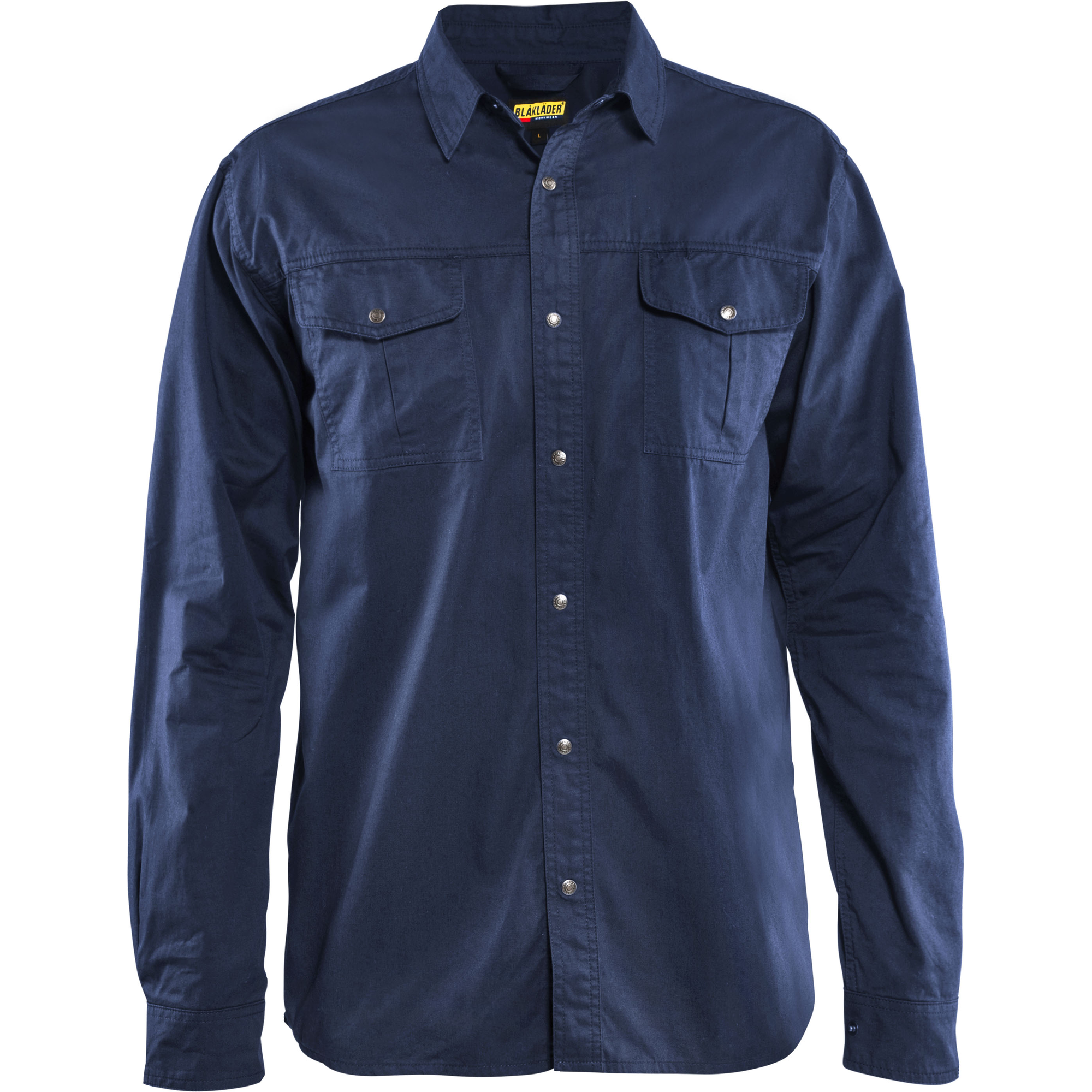 Blaklader Cotton Shirt, Navy Blue