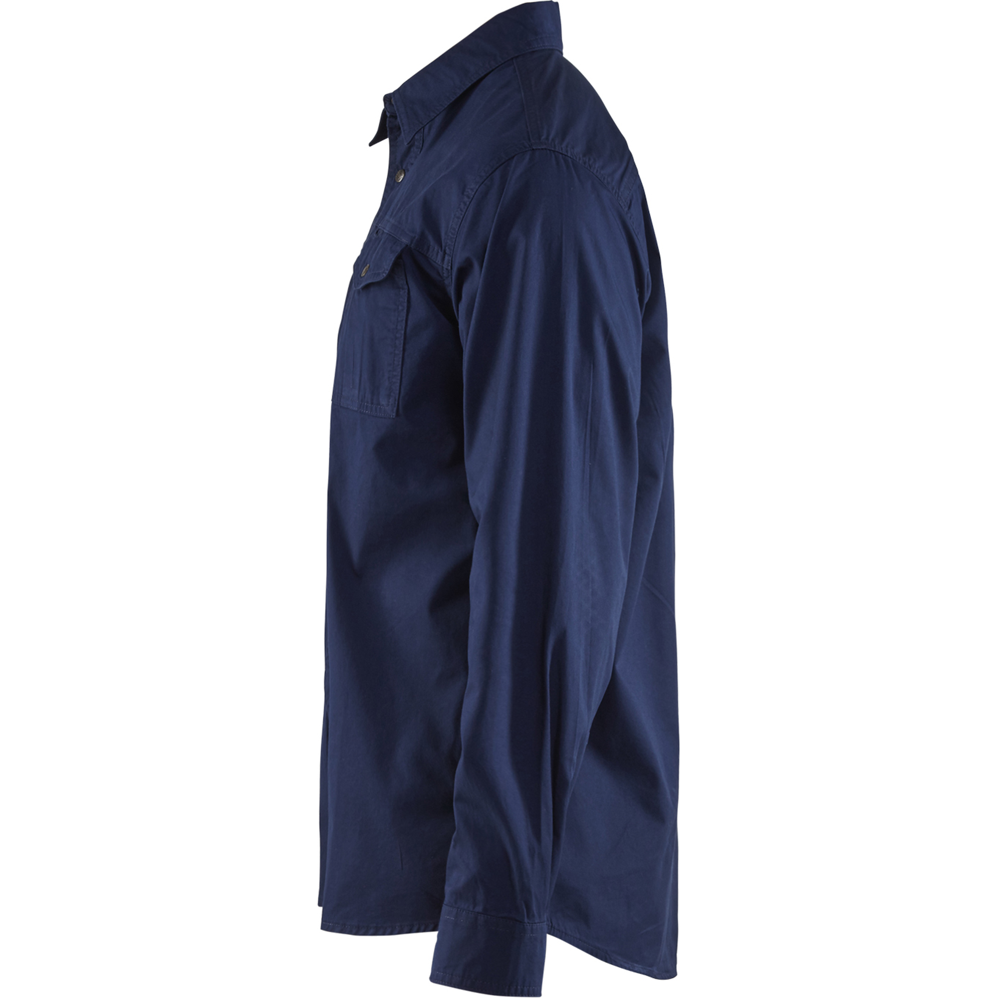 Blaklader Cotton Shirt, Navy Blue (3)