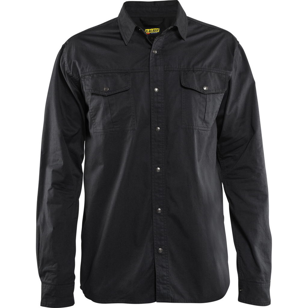 Blaklader Cotton Shirt, Black