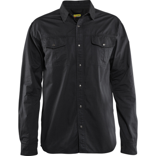 Blaklader Cotton Shirt, Black