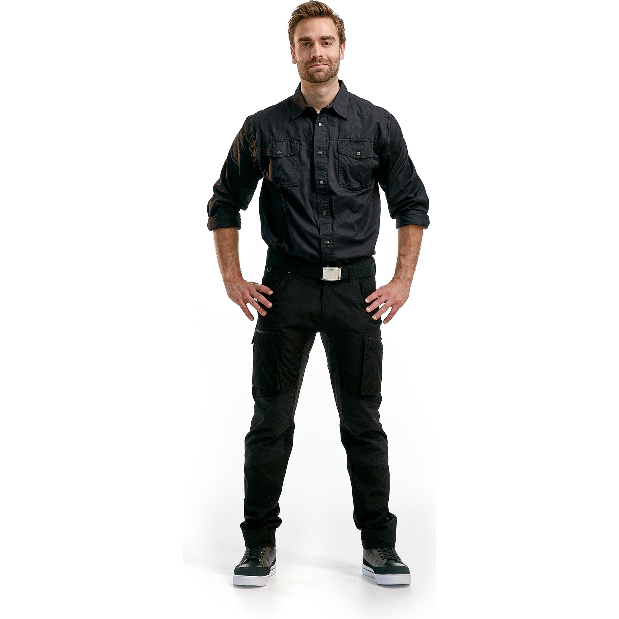 Blaklader Cotton Shirt, Black (5)