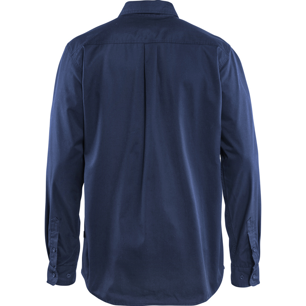 Blaklader Long Sleeve Shirt, Navy Blue (4)