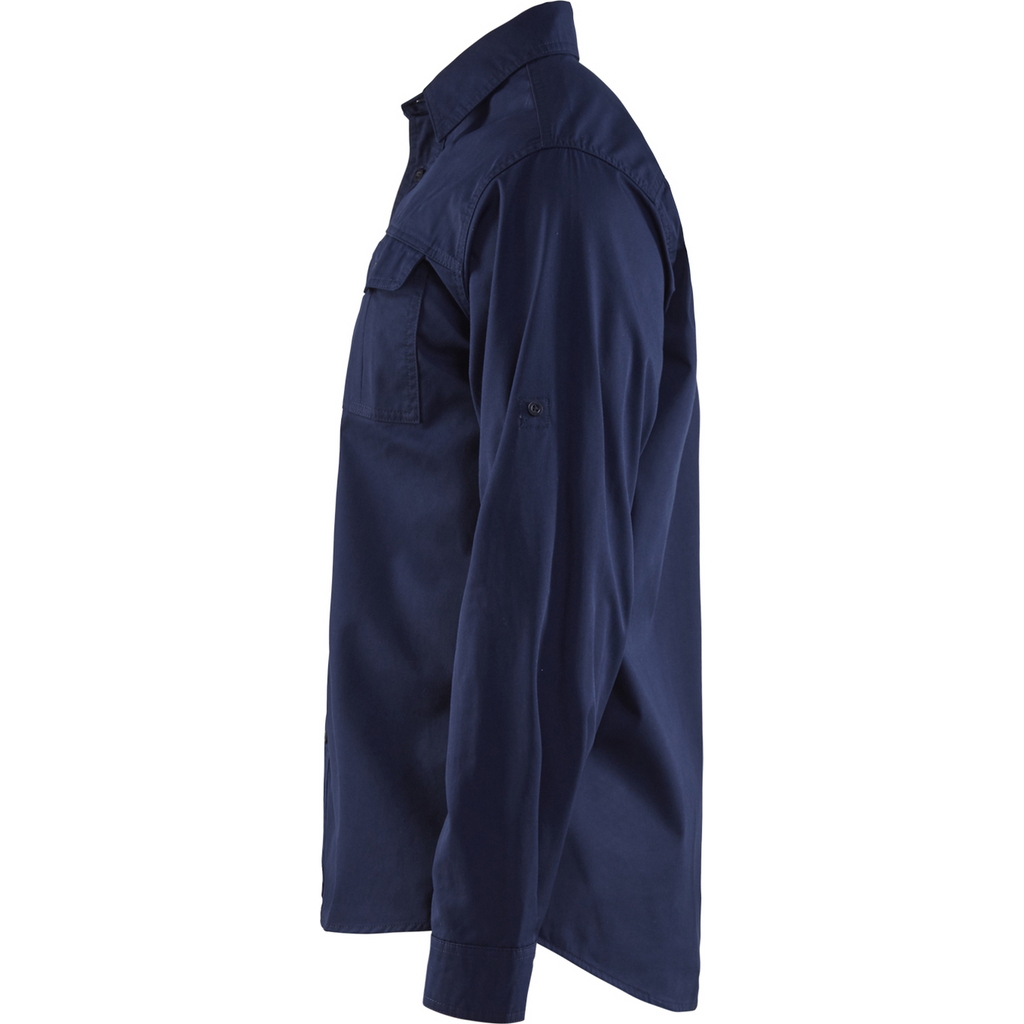 Blaklader Long Sleeve Shirt, Navy Blue (3)