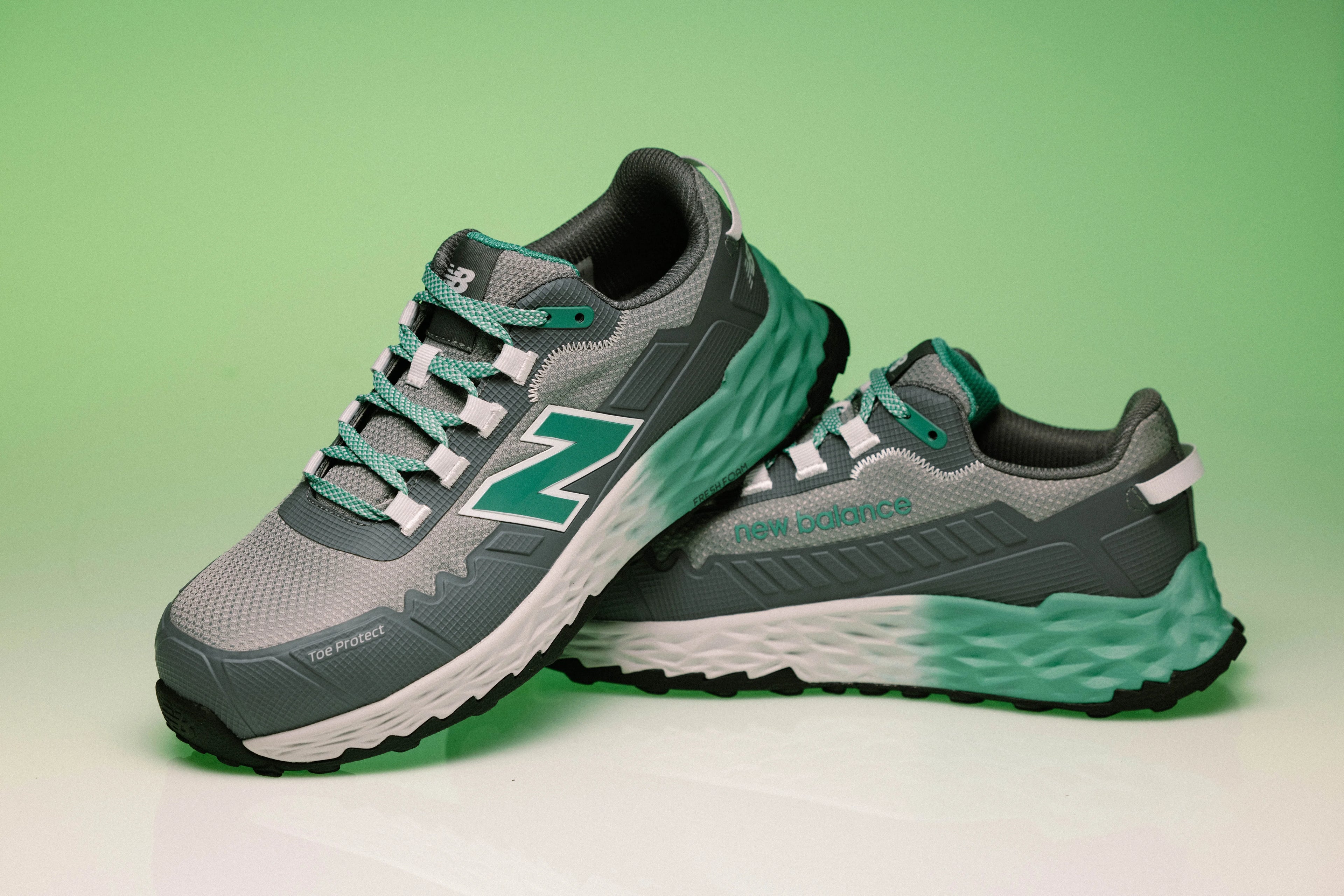 New Balance Cremorne Safety shoes S3L, alloy / green (10)