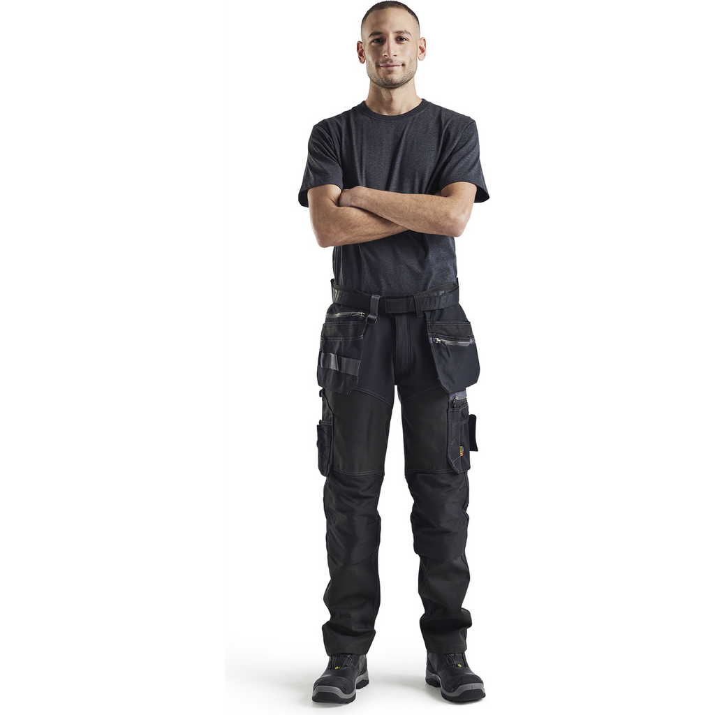 Blaklader T-Shirt, Black Melange (5)