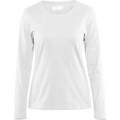 Blaklader Ladies Long Sleeve T-Shirt, White