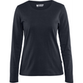 Blaklader Women's Long Sleeve T-Shirt, Dark Navy Blue