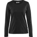Blaklader Women's Long Sleeve T-Shirt, Black