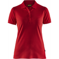 Blaklader Ladies Polo Shirt, Red