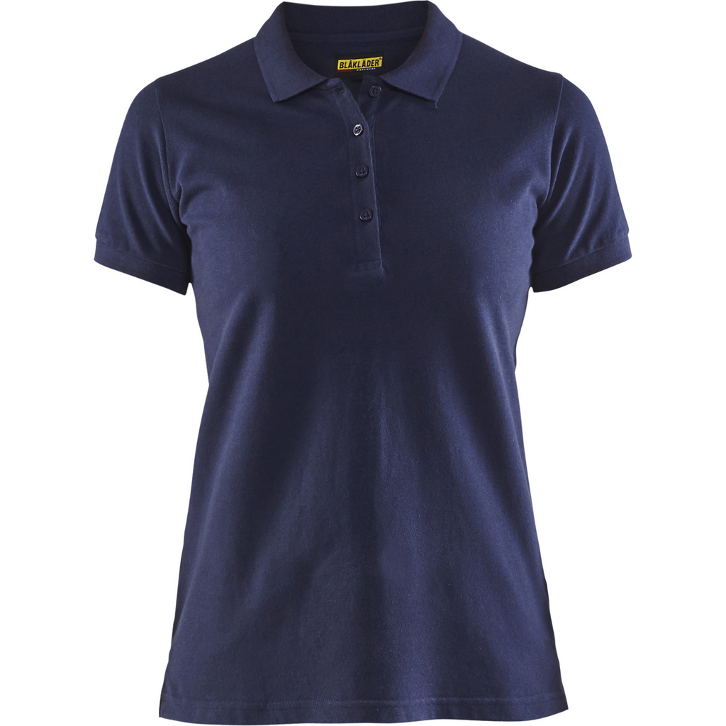 Blaklader Ladies Polo Shirt, Navy Blue