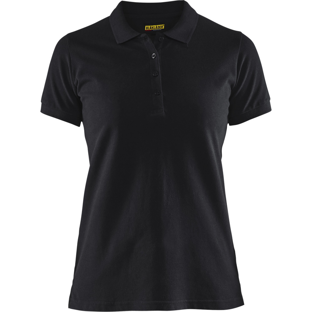 Blaklader Ladies Polo Shirt, Black