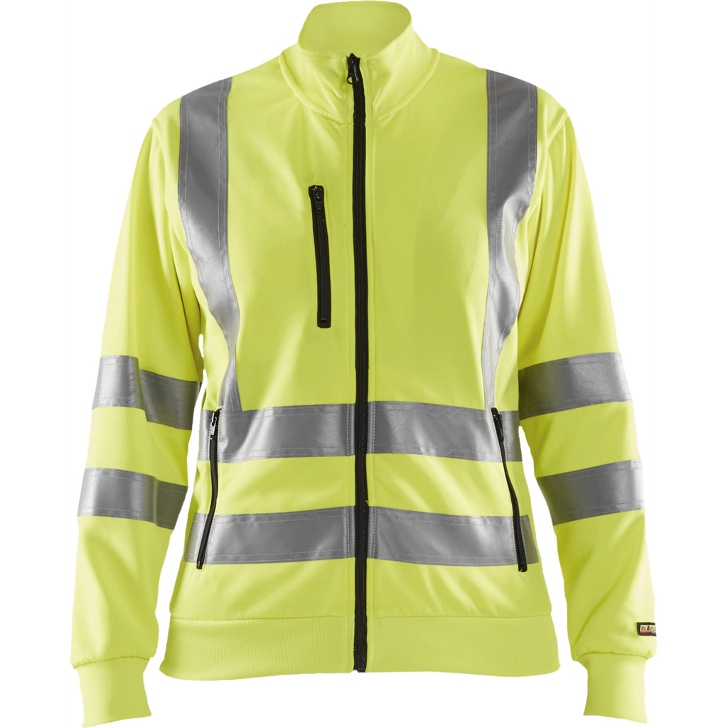 Blaklader High Vis Women's Sweatshirt, Yellow