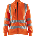 Blaklader High Vis Ladies Sweatshirt, Orange