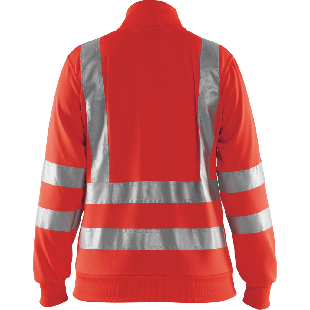Blaklader High Vis Ladies Sweatshirt, Red (4)