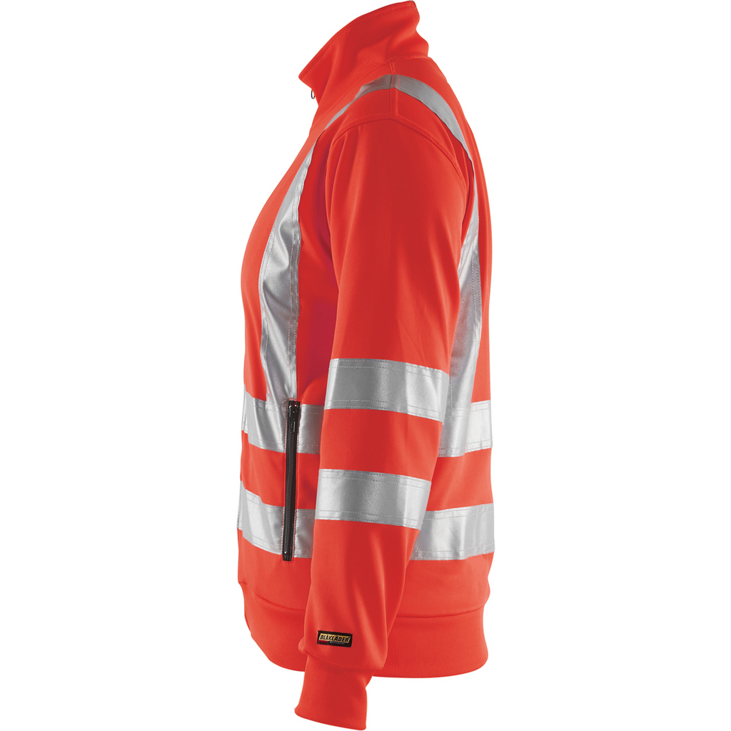 Blaklader High Vis Ladies Sweatshirt, Red (3)