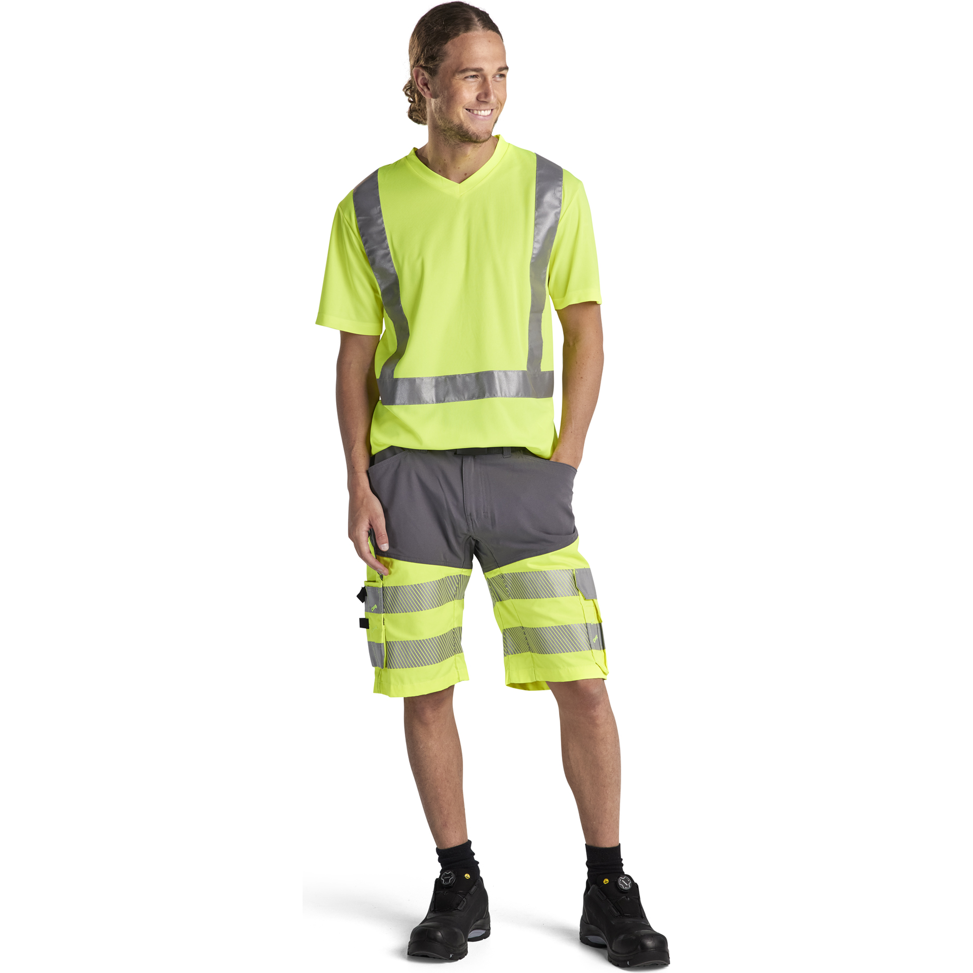 Blaklader High Vis T-Shirt, Yellow (5)