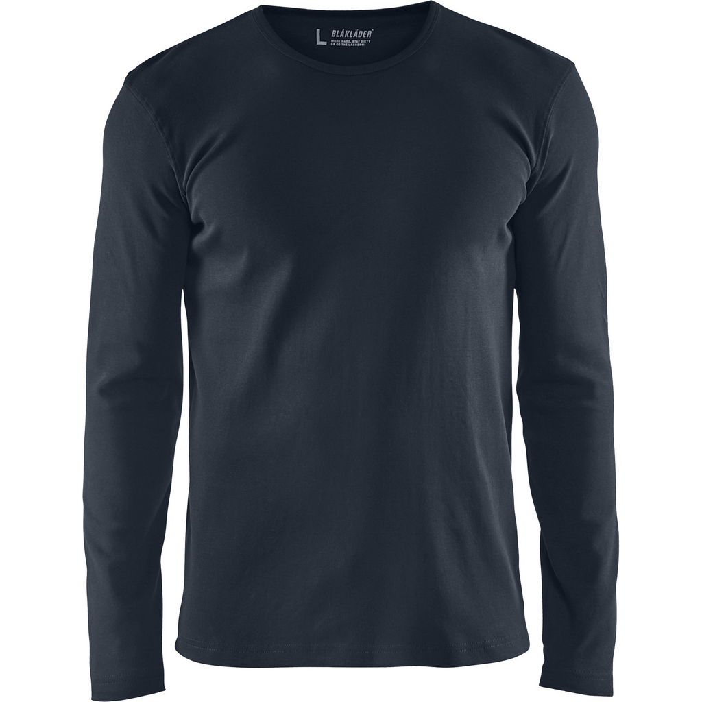 Blaklader Long Sleeve T-Shirt, Dark Navy