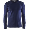 Blaklader Long Sleeve T-Shirt, Navy Blue