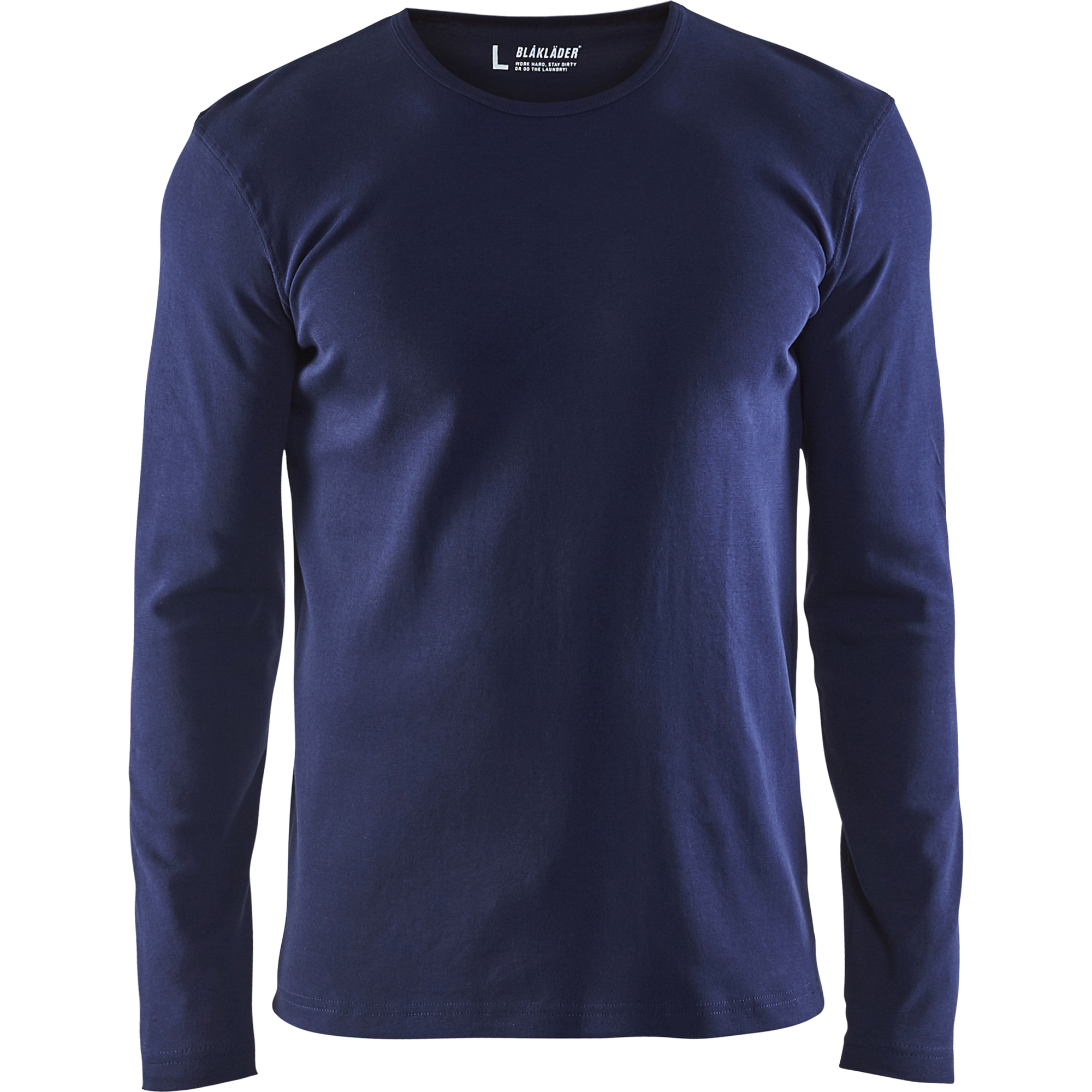 Blaklader Long Sleeve T-Shirt, Navy Blue