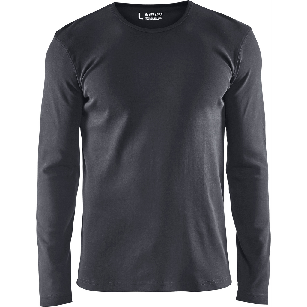 Blaklader Long Sleeve T-Shirt, Dark Grey