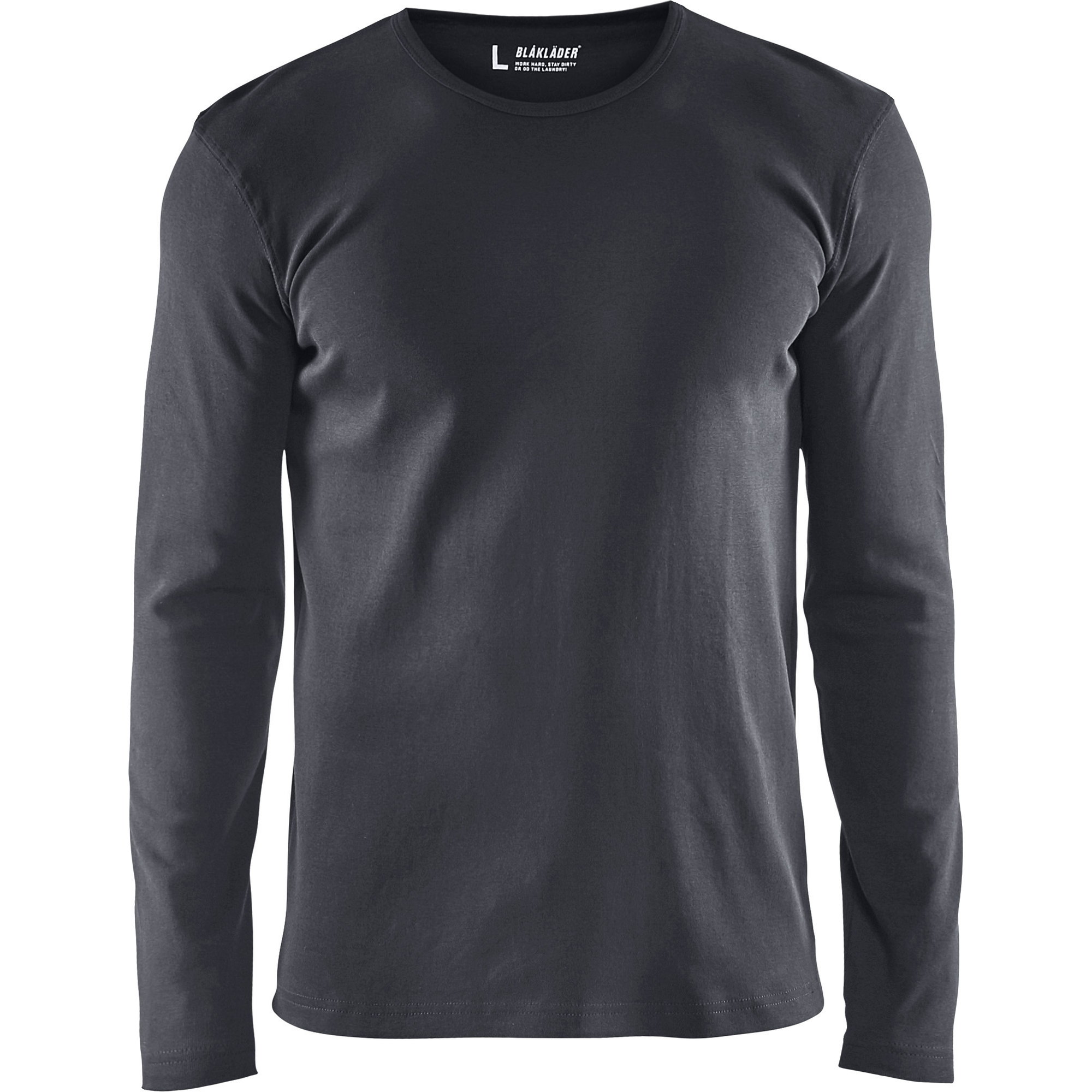 Blaklader Long Sleeve T-Shirt, Dark Grey