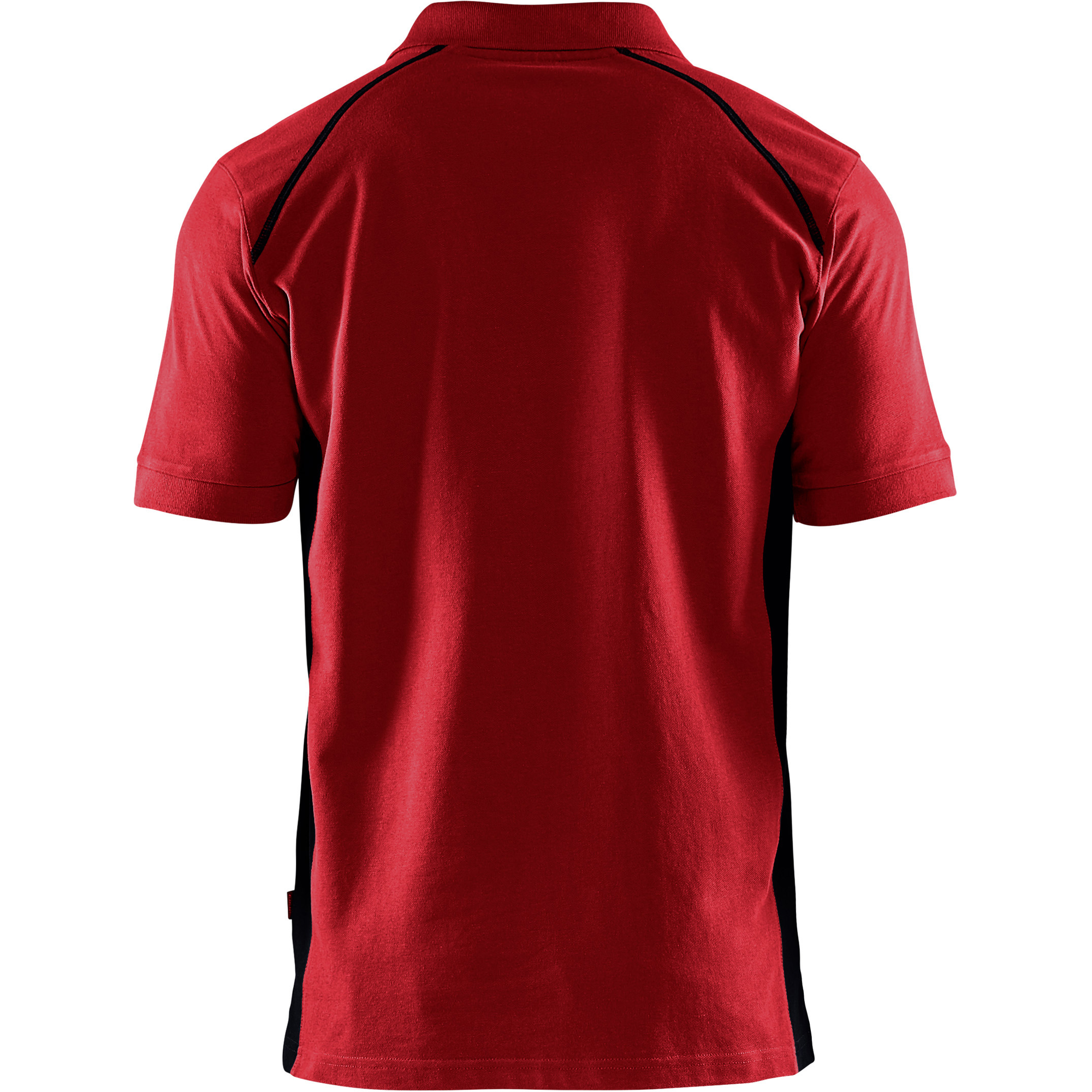 Blaklader Polo Shirt, Red/Black (4)