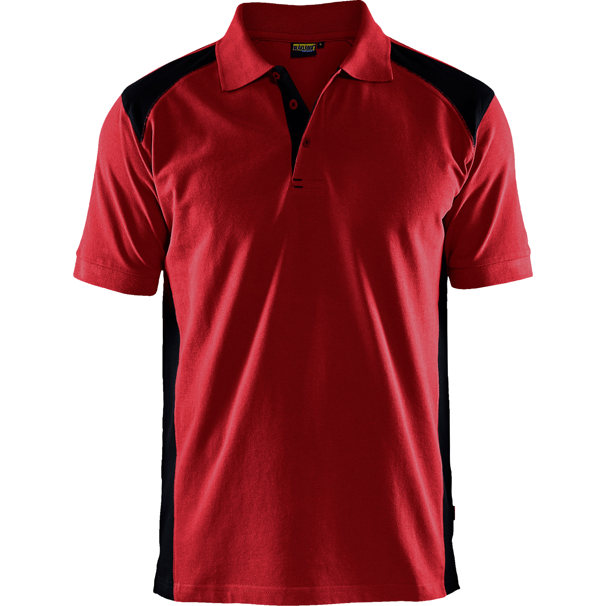 Blaklader Polo Shirt, Red/Black