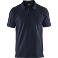 Blaklader Polo Shirt, Dark Navy/Black