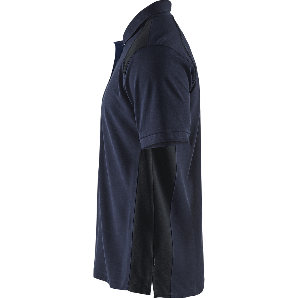 Blaklader Polo Shirt, Dark Navy/Black (3)