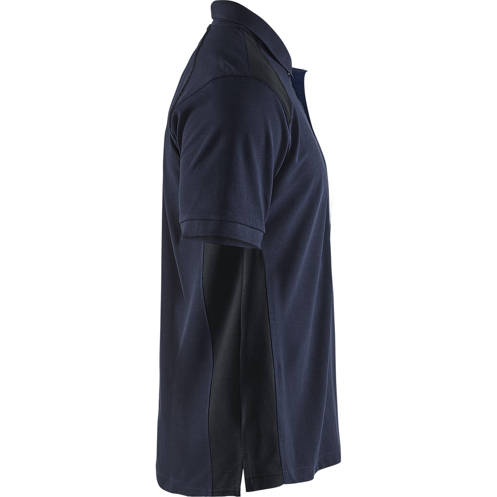 Blaklader Polo Shirt, Dark Navy/Black (2)