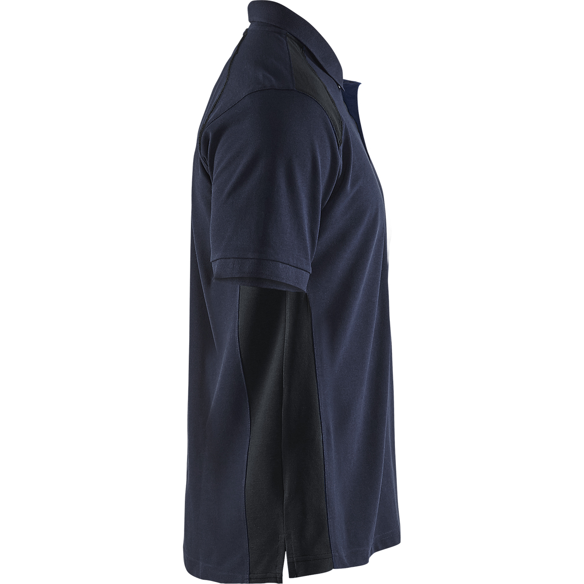 Blaklader Polo Shirt, Dark Navy/Black (2)