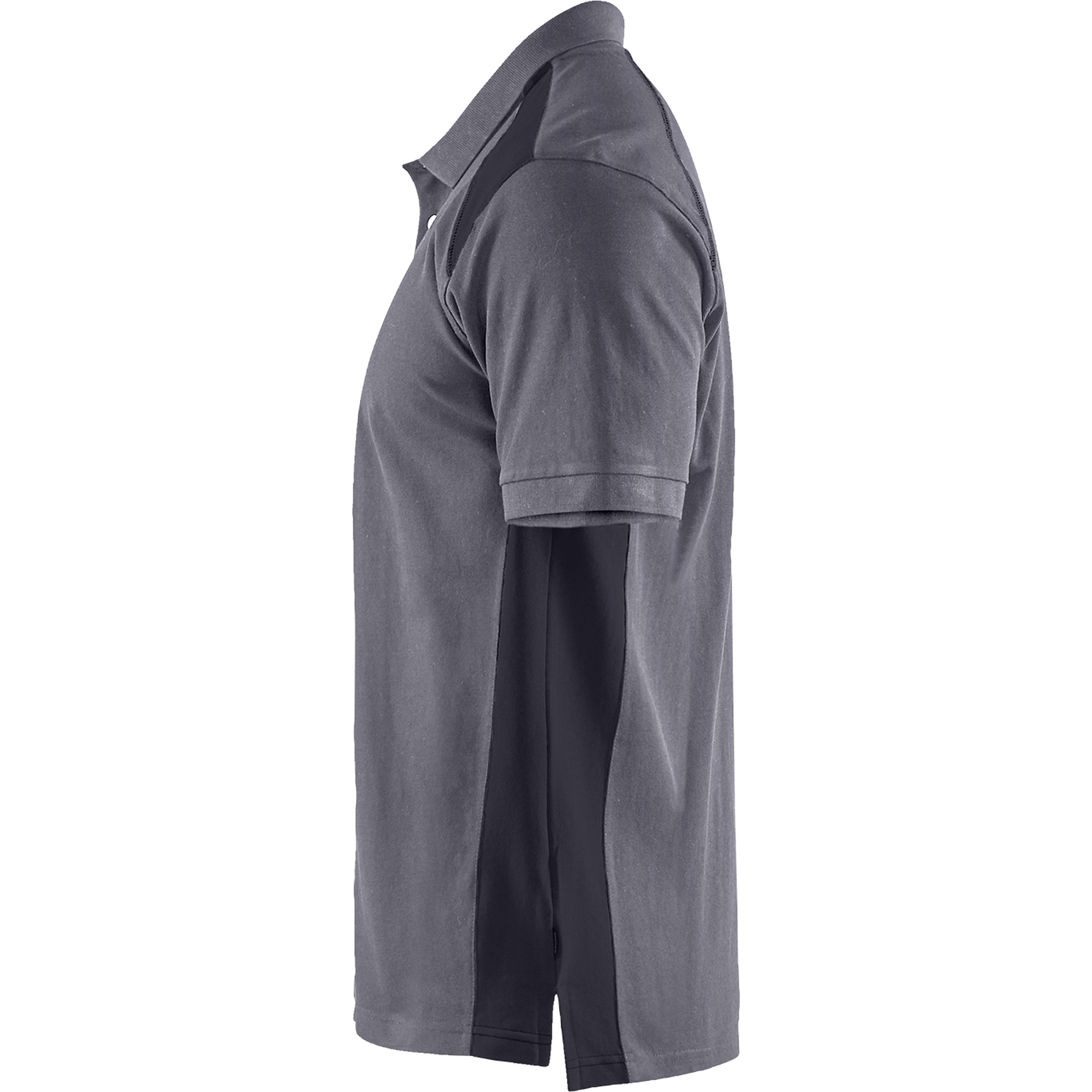 Blaklader Polo Shirt, Medium Grey/Black (3)