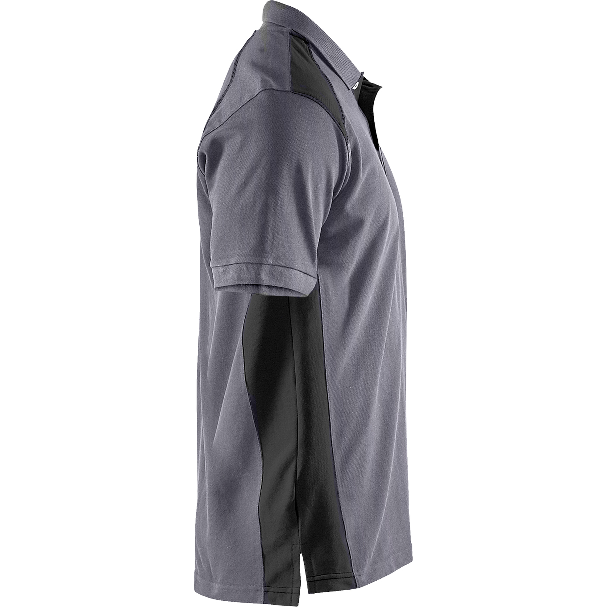 Blaklader Polo Shirt, Medium Grey/Black (2)