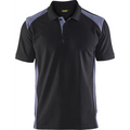 Blaklader Polo Shirt, Black/Grey