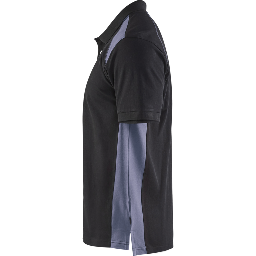 Blaklader Polo Shirt, Black/Grey (3)