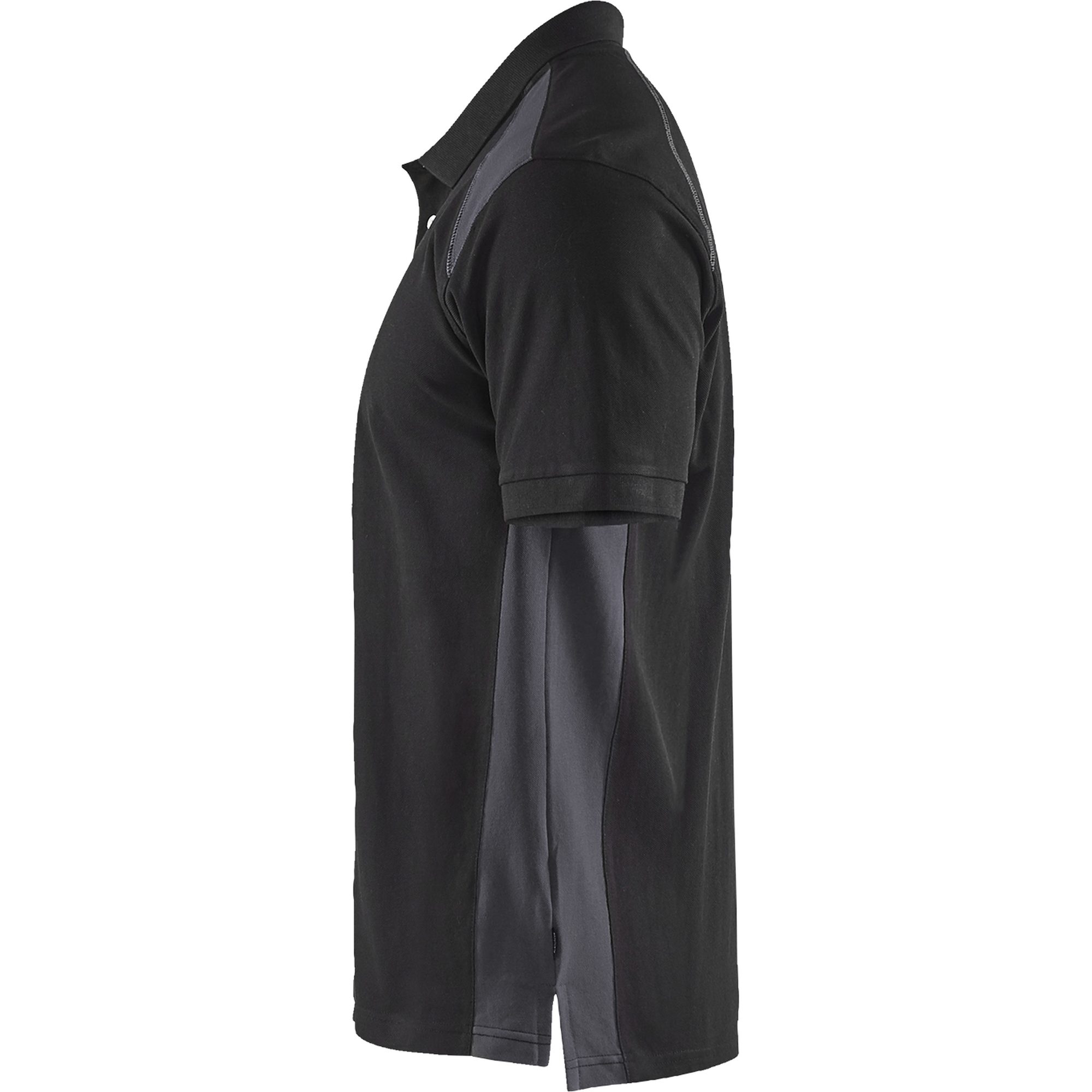 Blaklader Polo Shirt, Black/Medium Grey (3)