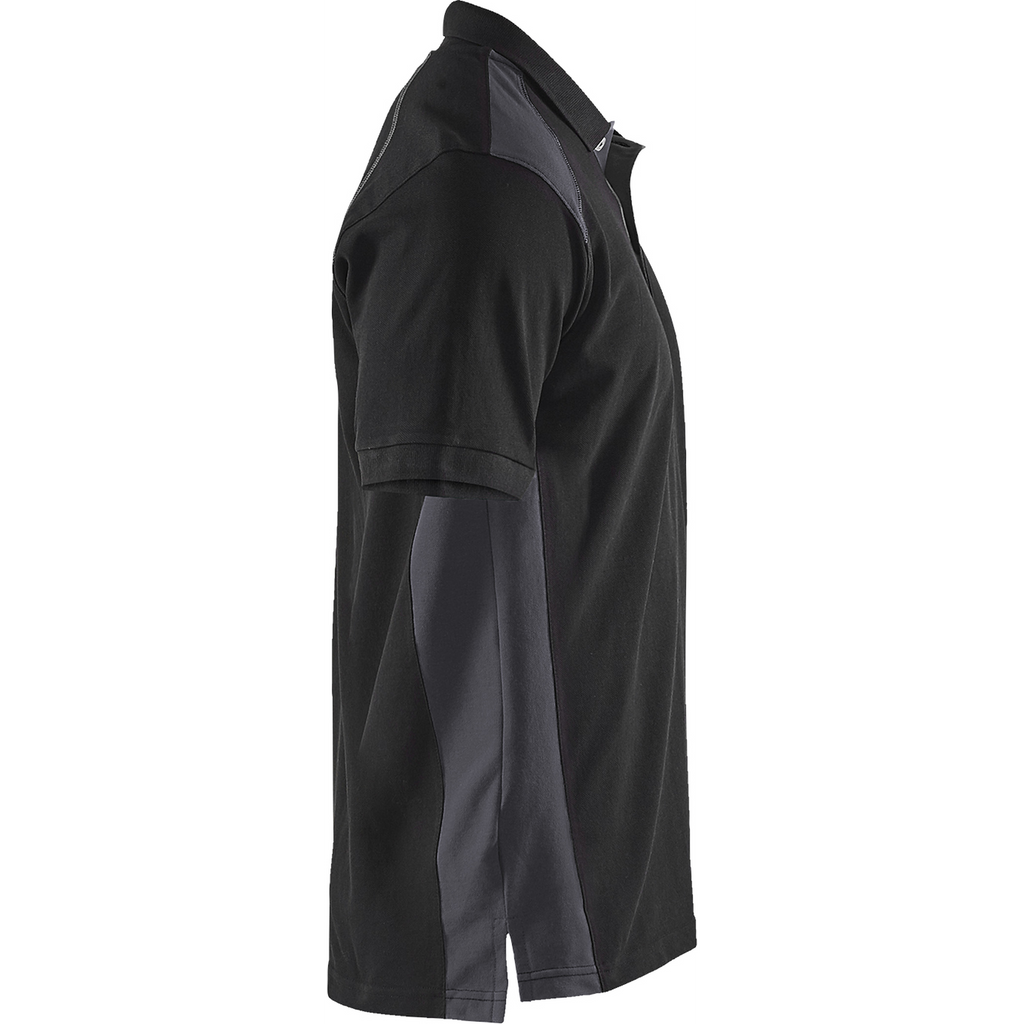 Blaklader Polo Shirt, Black/Medium Grey (2)
