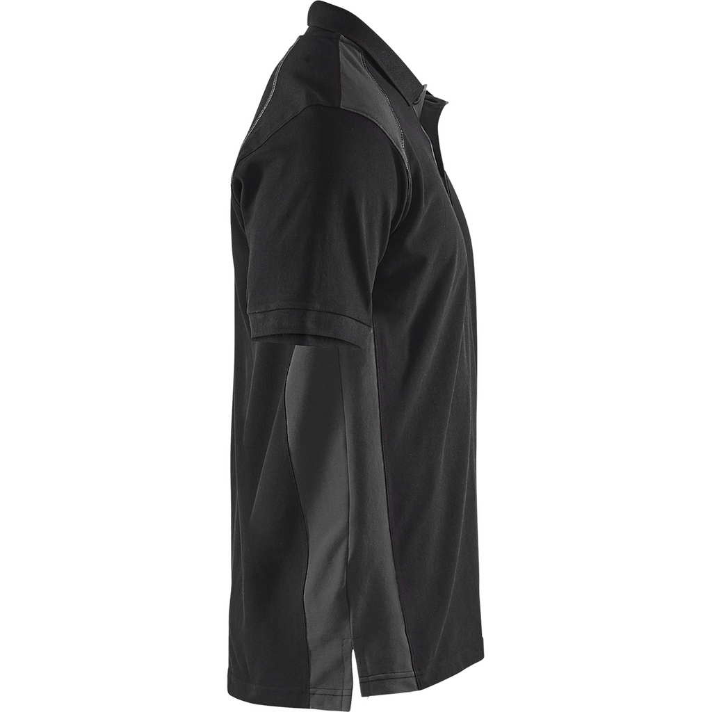 Blaklader Polo Shirt, Black/Dark Grey (2)