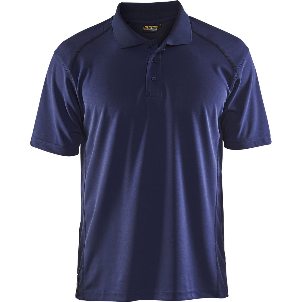 Blaklader UV Protection Polo Shirt, Navy Blue