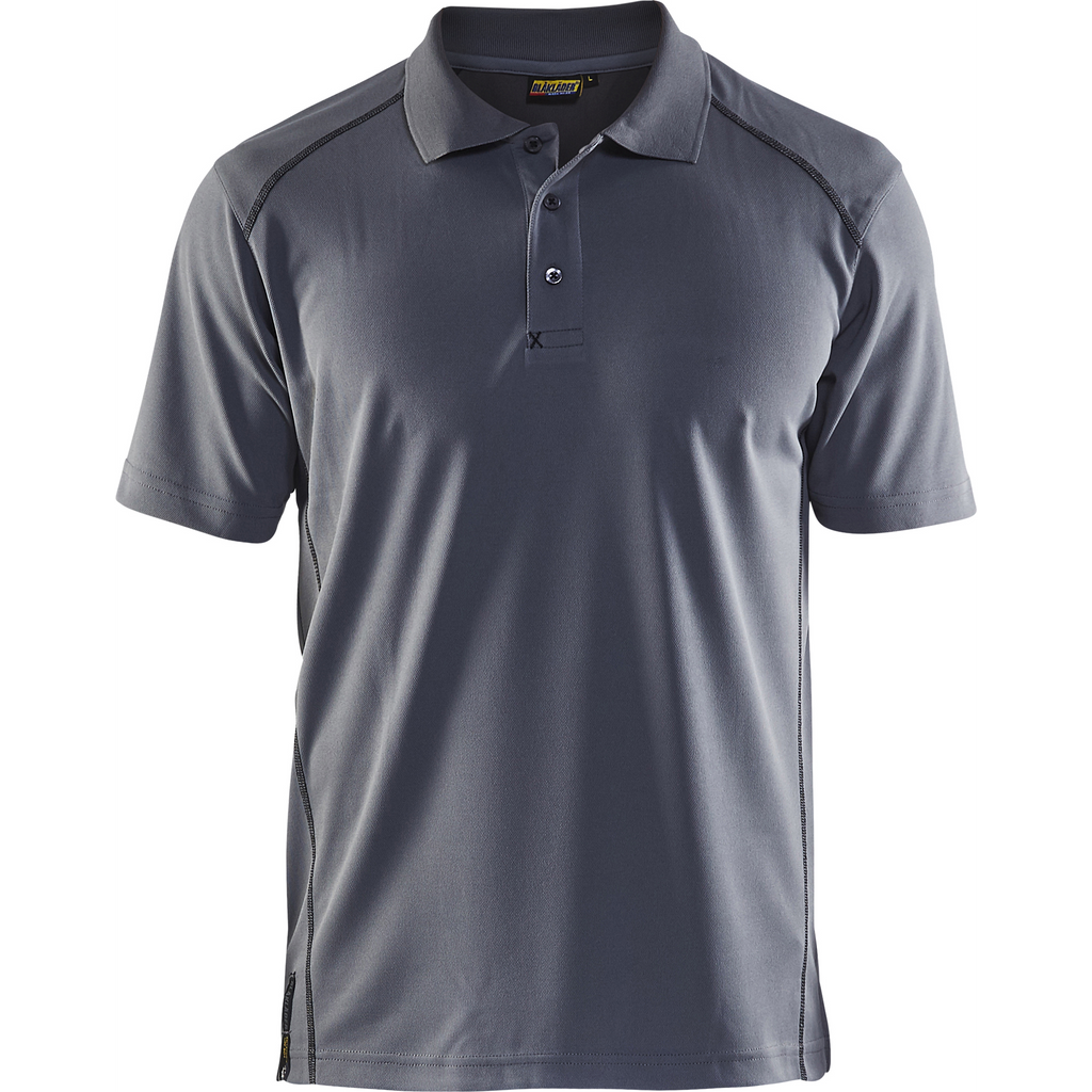 Blaklader UV Protection Polo Shirt, Grey