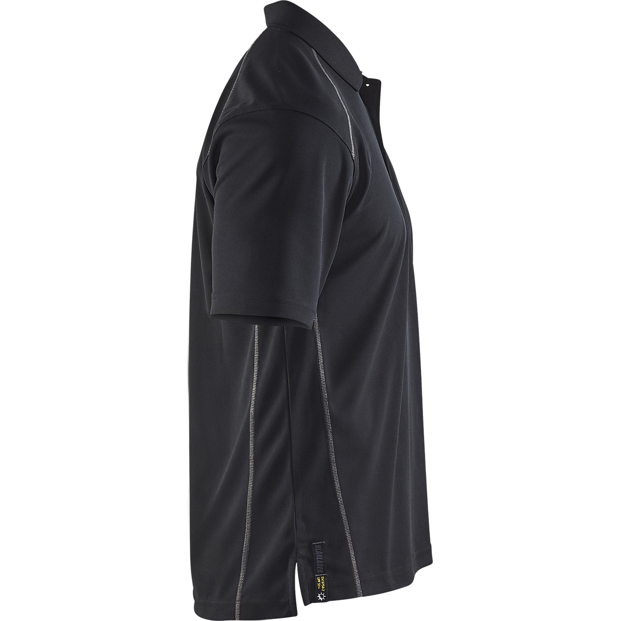 Blaklader UV Protection Polo Shirt, Black (2)