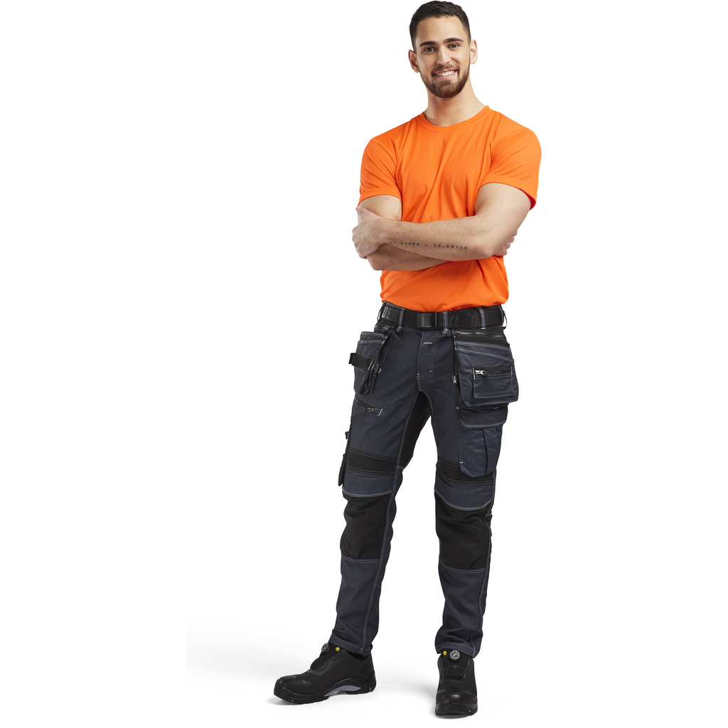 Blaklader Functional UV Protection T-Shirt, Hi-Vis Orange (5)