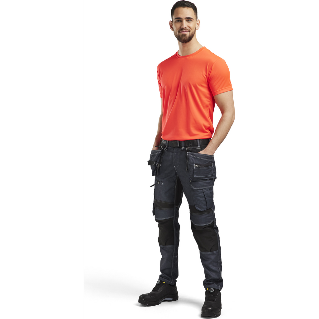 Blaklader Functional UV Protection T-Shirt, Signal Red (4)