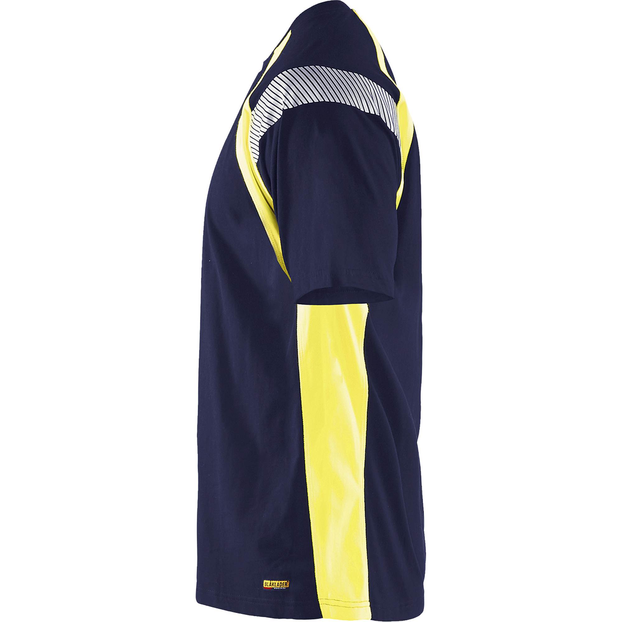 Blaklader T-Shirt, Navy/Yellow (3)