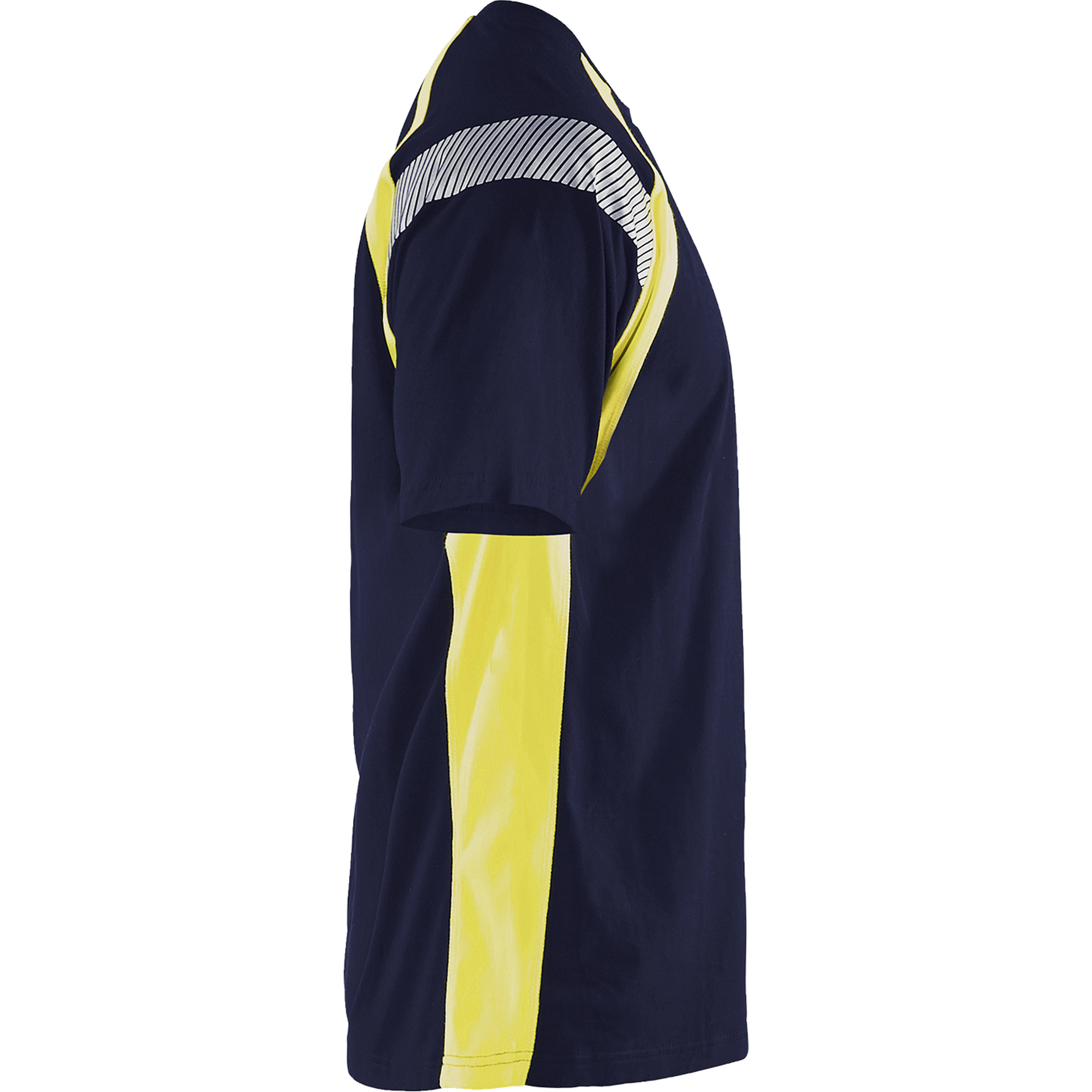 Blaklader T-Shirt, Navy/Yellow (2)