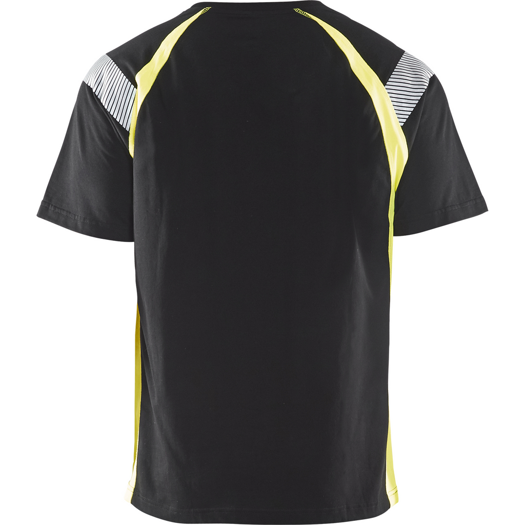 Blaklader T-Shirt, Black/Yellow (4)