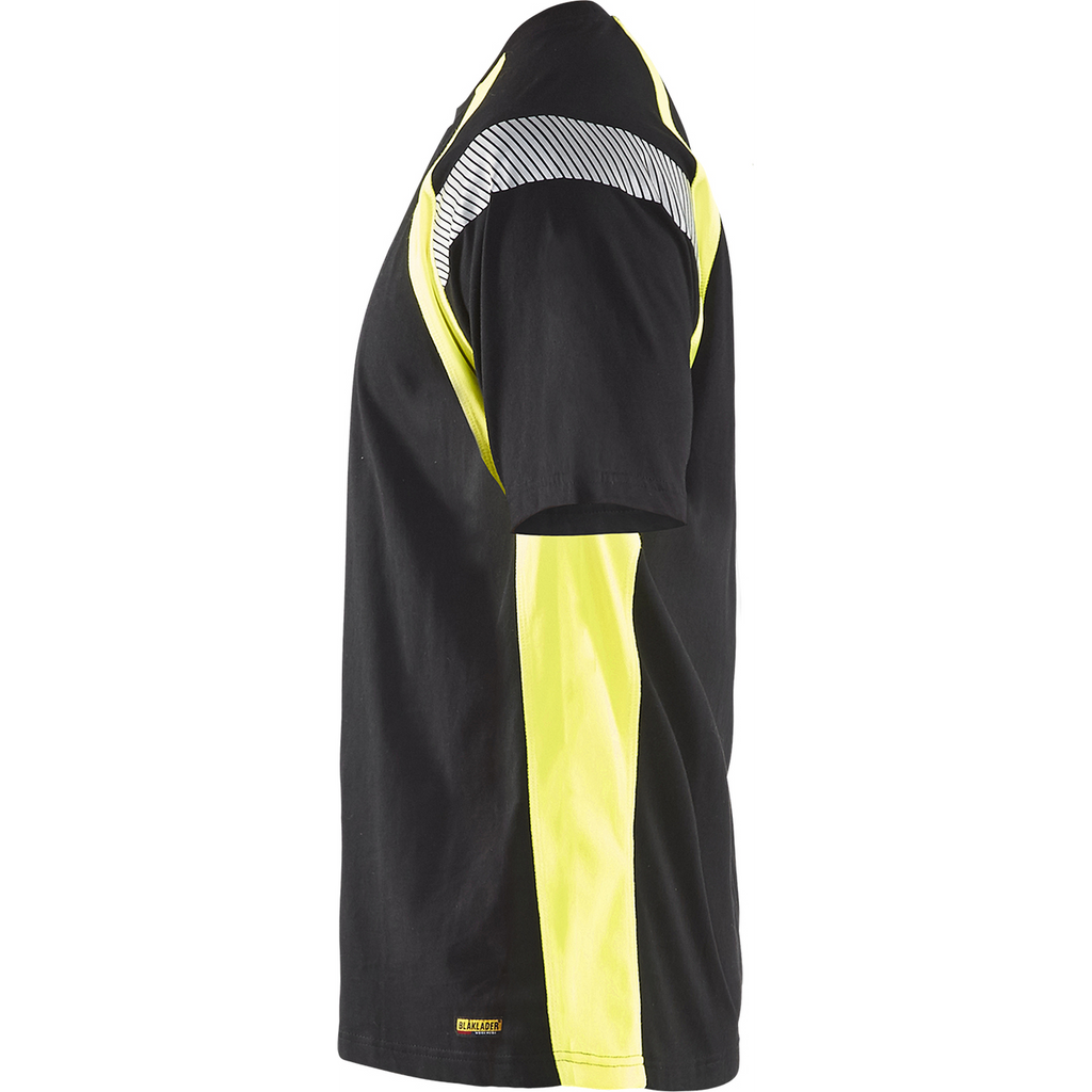 Blaklader T-Shirt, Black/Yellow (3)